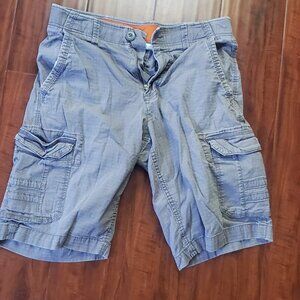Urban Pipeline size 30 mens gray cargo shorts